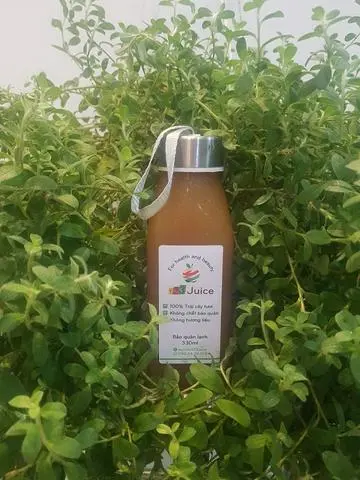 Hình ảnh Nước ép Táo 330ml (thủy tinh)
