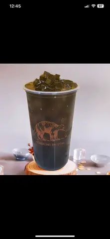 Hình ảnh Trà bí đao hạt chia + thạch sương sáo 