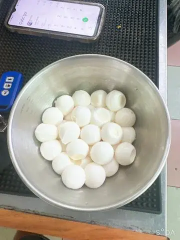 Hình ảnh Khúc bạch viên nhân phô mai ( 3 viên )