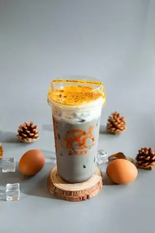 Hình ảnh Trà Sữa Mun Kem Trứng Nướng