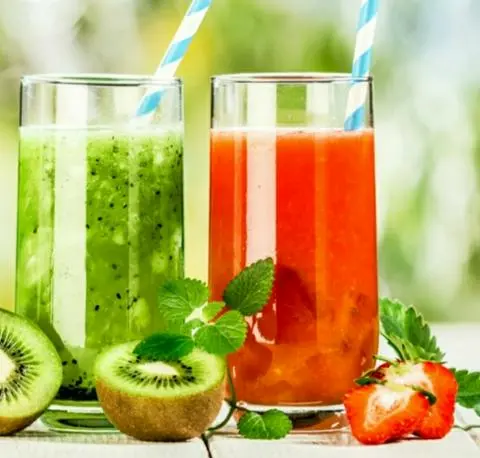 Hình ảnh nước  ép  cóc +chanh dây  Ly lớn