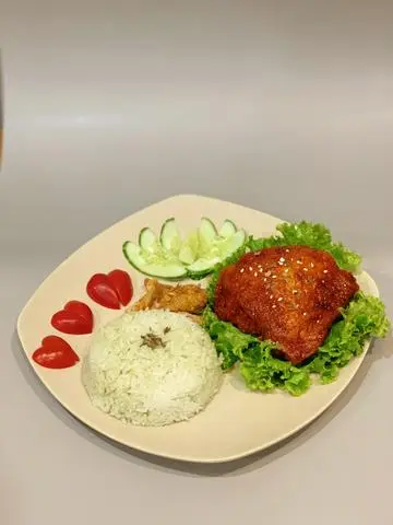 Hình ảnh Cơm Gà Rán Sốt Yangyeom
