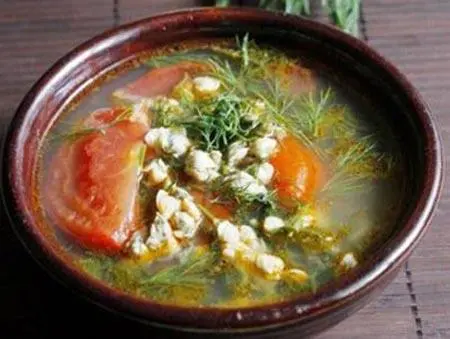 Hình ảnh Canh nghêu thì là