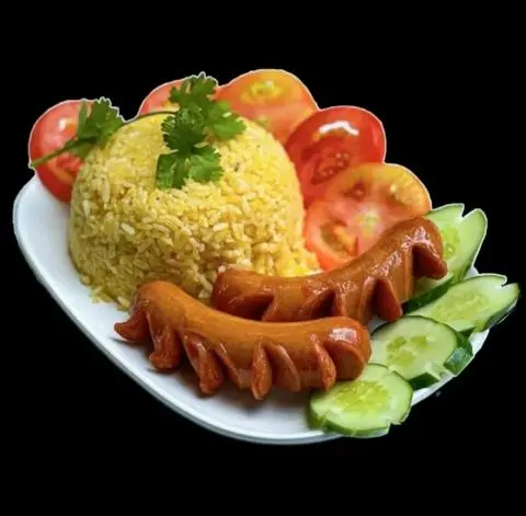 Hình ảnh Cơm Chiên 2 Cây Xúc Xích 