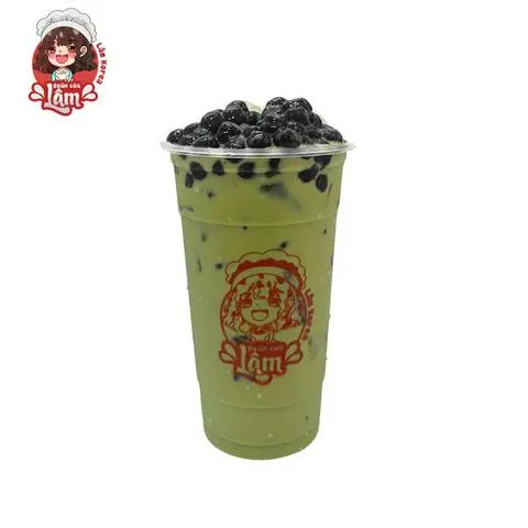 Hình ảnh Trà sữa thái xanh trân châu