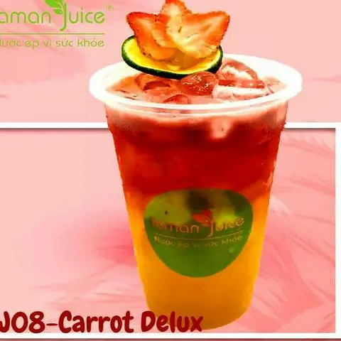 Hình ảnh J08 - carrot delux - nước ép cà rốt mix dưa leo - táo - củ dền