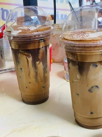 Hình ảnh ca cao sữa gấu kem muối ly 700ml