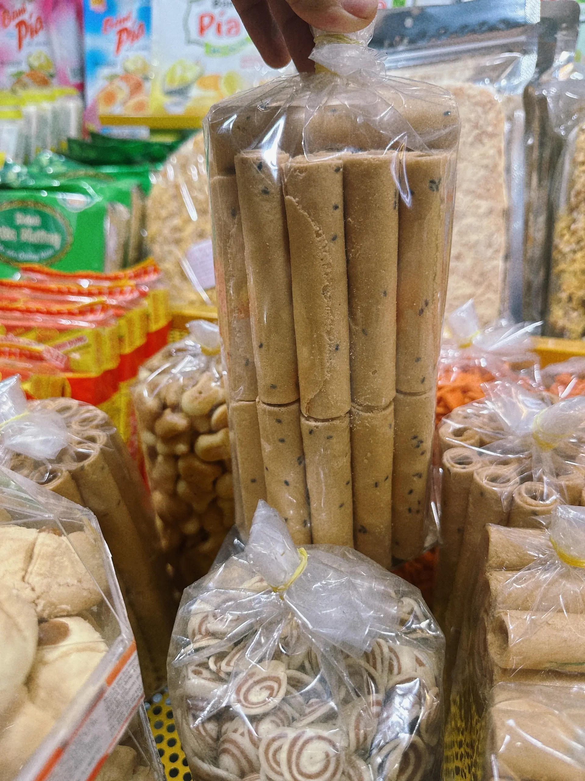 Hình ảnh Bánh ống mè 500gr 