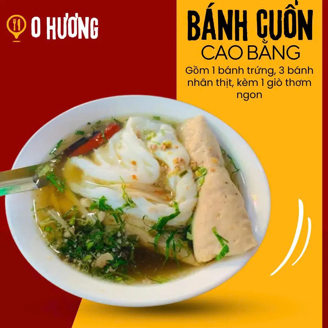Hình ảnh Bánh cuốn Cao Bằng