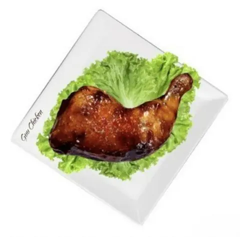 Hình ảnh Gà góc tư sốt cay nóng