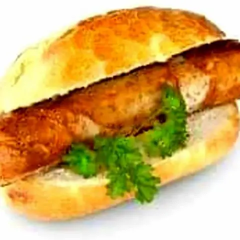 Hình ảnh Hotdog xúc xích cheddar cheese