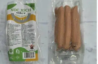 Hình ảnh xúc xích chay