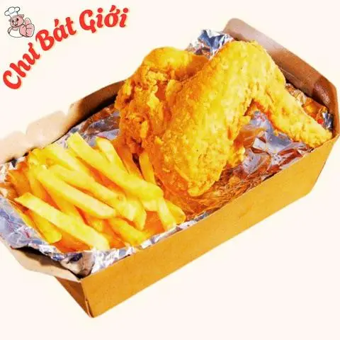 Hình ảnh Canh Gà Chiên + Khoai Tây Lắc