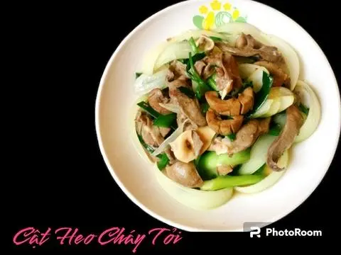 Hình ảnh Cật Heo Cháy Tỏi
