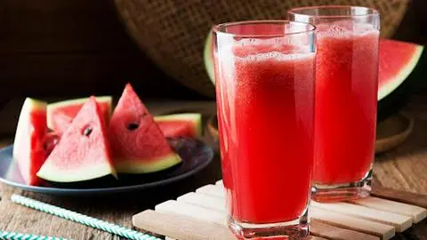Hình ảnh Nước Ép Dưa Hấu + Lựu