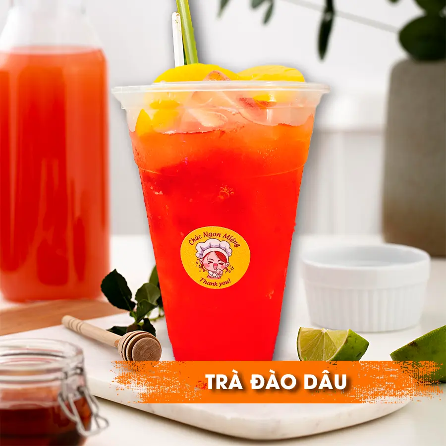 Hình ảnh Trà Đào Dâu