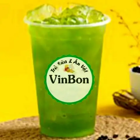 Hình ảnh Hồng trà táo xanh thạch trái cây (Size 700ml)