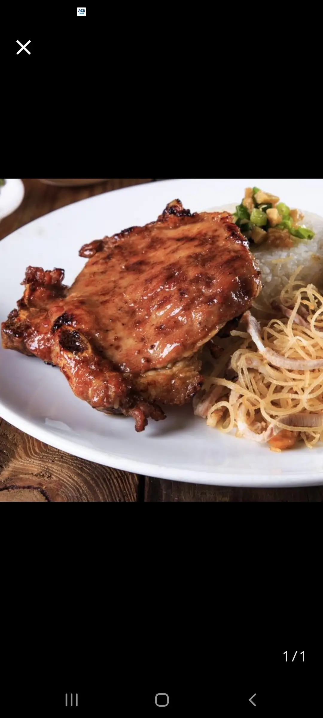Hình ảnh cơm tấm sườn bì(Tặng sâm lạnh)