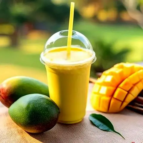 Hình ảnh Sinh tố bơ - xoài