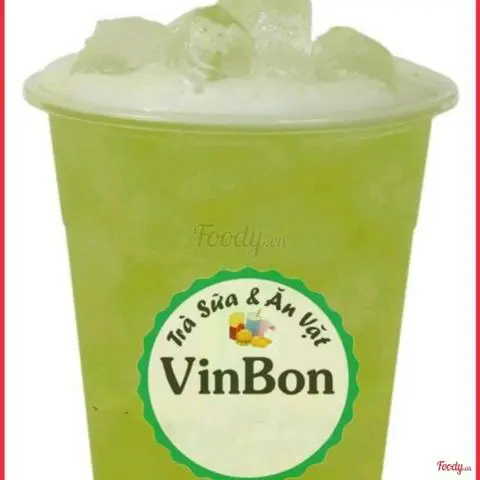 Hình ảnh Hồng trà dưa lưới thạch trái cây (Size 700ml)