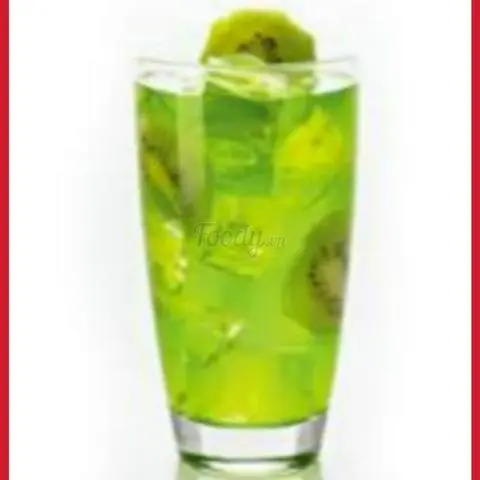 Hình ảnh Hồng trà kiwi thạch trái cây (Size 700ml)