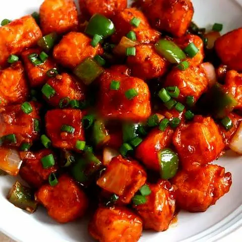Hình ảnh Chilli paneer -  dry  - gravy