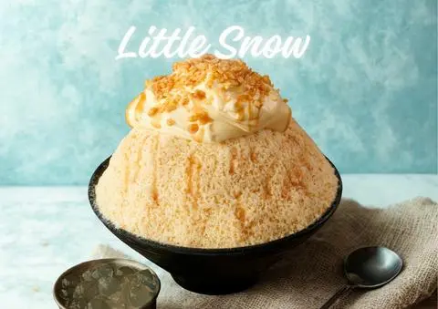 Hình ảnh Kem tuyết trà sữa ô long - milktea bingsu