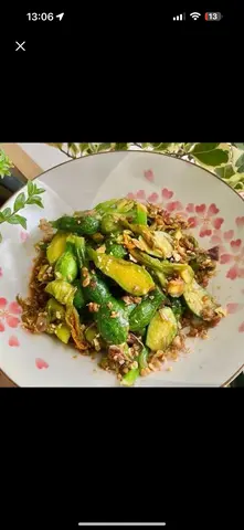 Hình ảnh Bí nụ xào dầu hào