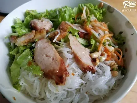 Hình ảnh Bún nem nướng chả giò