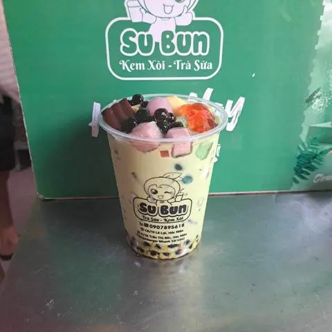 Hình ảnh Trà sữa thái xanh