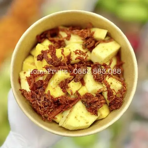 Hình ảnh [Rẻ vô địch] Xoài lắc bò khô chua cay cực ngon