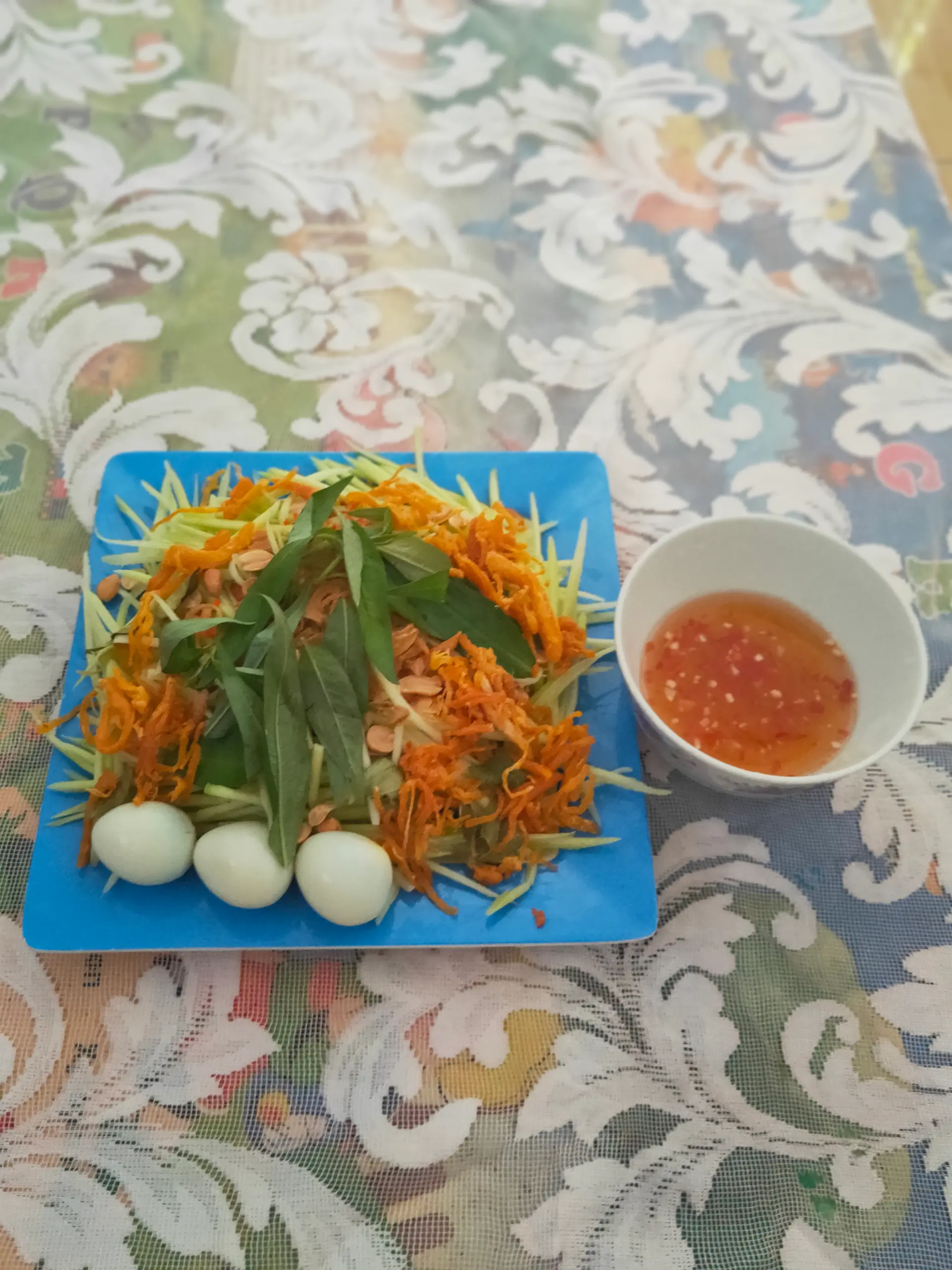 Hình ảnh Gỏi xoải khô gà