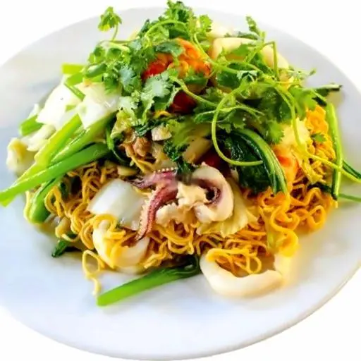 Hình ảnh Mì gói xào hải sản