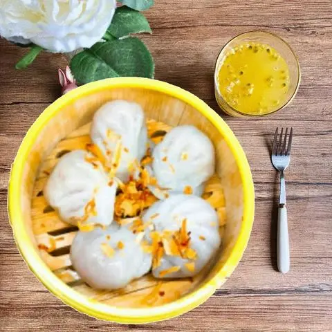 Hình ảnh Há cảo thịt heo hấp dimsum