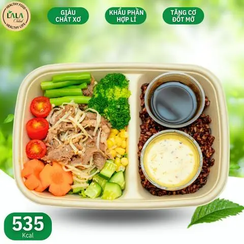 Hình ảnh Healthy - Bò Mỹ Xào Nấm Kim Châm