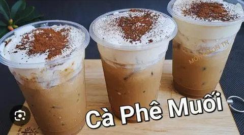 Hình ảnh Cafe kem muối