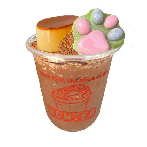 Hình ảnh Milo Dầm bánh flan nhỏ MIX CHÂN MÈO nhỏ