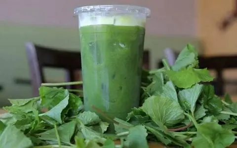 Hình ảnh Rau má sữa - đậu xanh
