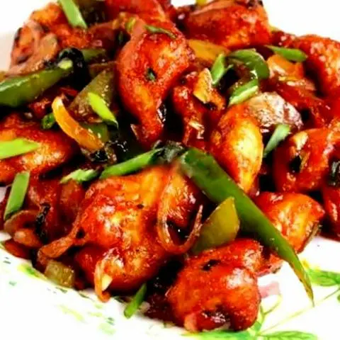 Hình ảnh Chilli chicken -  dry  - gravy