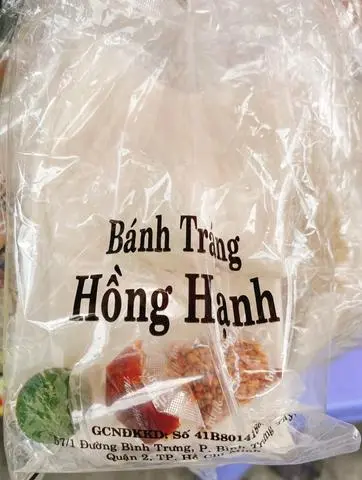 Hình ảnh Bánh Tráng Hồng Hạnh