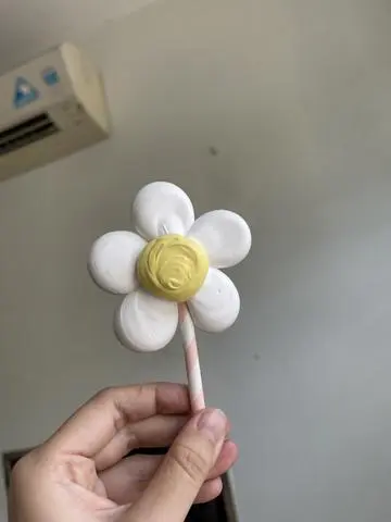 Hình ảnh Kẹo bông đường - hoa daisy