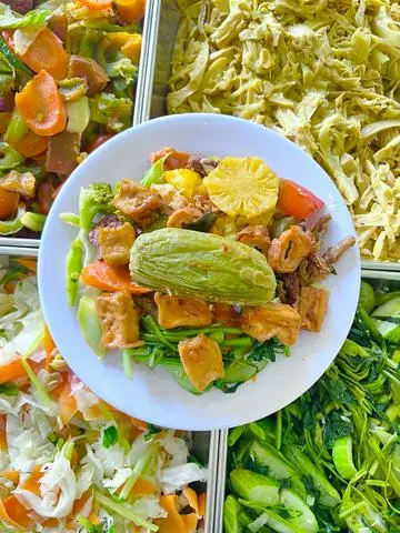 Hình ảnh Cơm Chay Khổ Qua Nhồi