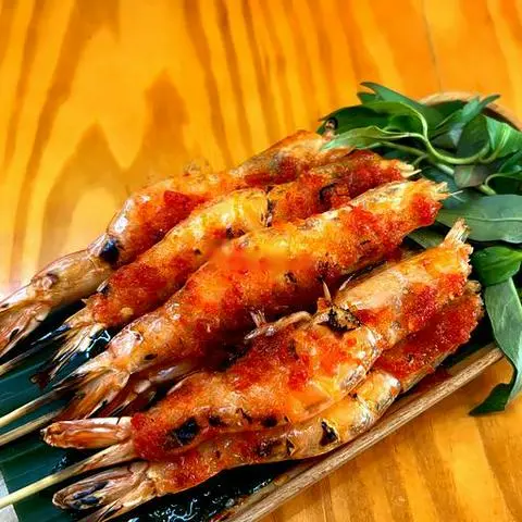 Hình ảnh Xiên tôm nướng
