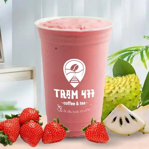 Hình ảnh Sinh Tố Dâu + Mãng Cầu