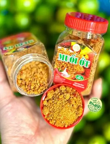 Hình ảnh MUỐI ỚT CHẤM TRÁI CÂY 100Gr 
