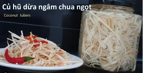Hình ảnh Củ Hủ dừa ngâm chua 570 gram