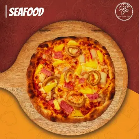 Hình ảnh Tropical Seafood Pizza Kích Cỡ 24Cm