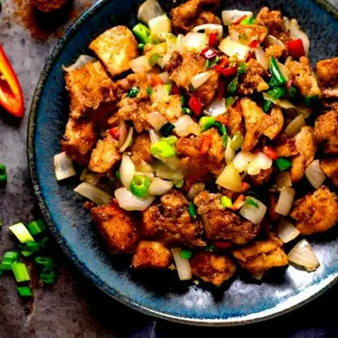 Hình ảnh Chicken pepper - salt