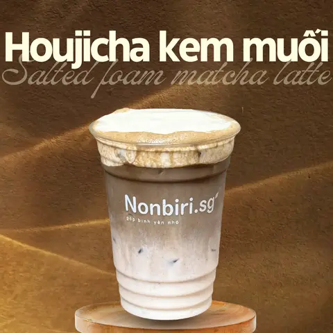 Hình ảnh Houjicha Milk Foam (Nhật)