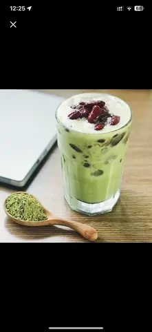 Hình ảnh Matcha Đậu Đỏ Kem Cheese 500ML